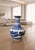 1930s Large Blue White Globular Vase Landscape Pavilions Apocryphal Six-Character Mark For Sale - Image 10 of 14