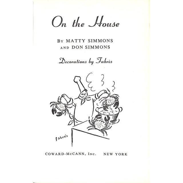 "On the House" 1955 Simmons, Matty & Don For Sale In New York - Image 6 of 9