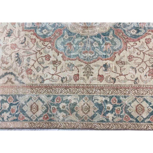 Mid-Century Modern Hand Knotted Vintage Turkish Rug, 49" X 82" For Sale - Image 3 of 12