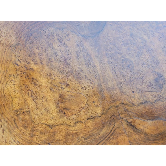 Mid-Century Walnut Bedside Cabinet with Shell Carvings, 1960 For Sale - Image 6 of 18