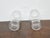 English Pair of Tall Clear Glass Hurricane Shades, English Circa 1900 For Sale - Image 3 of 7