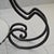 Metal Vintage Side Table in Black Metal and Frosted Glass, 1950s For Sale - Image 7 of 11