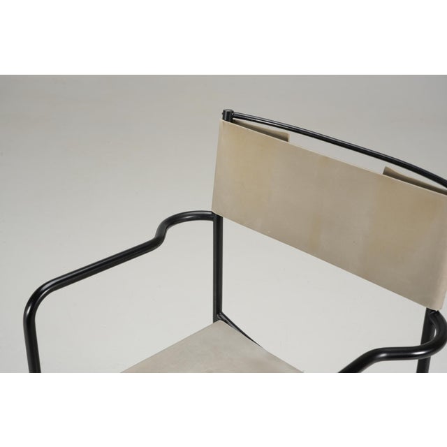 Metal Chairs by Giandomenico Bellotti for Alias, 1980, Set of 4 For Sale - Image 7 of 12