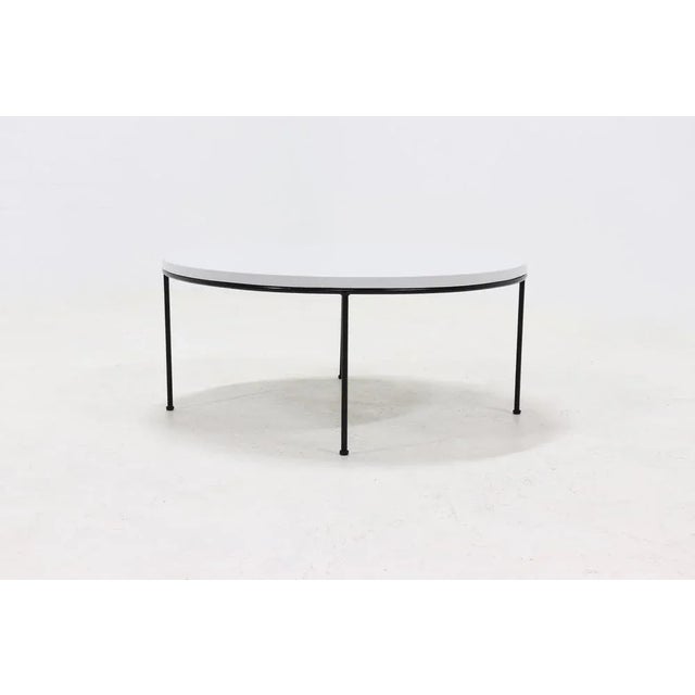 Round Coffee Table by Paul McCobb for Metz & Co., 1950s For Sale - Image 10 of 11