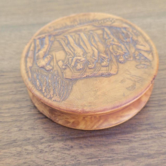 19th Century Napoleon I Seditious Box with He Will Live Forever For Sale - Image 6 of 18