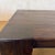 Chestnut Beam Style Reclaimed 96” Pine Dining Table in Dark Walnut Finish For Sale - Image 8 of 11