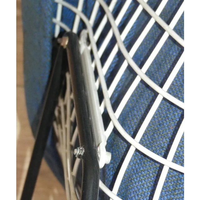 Black Model 421 Diamond Chair by Harry Bertoia for Knoll, 1950s For Sale - Image 8 of 13