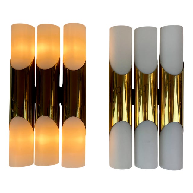 Modern Sconces by Rolf Krüger for Paul Neuhaus Leuchten, 1960s, Set of 2 For Sale