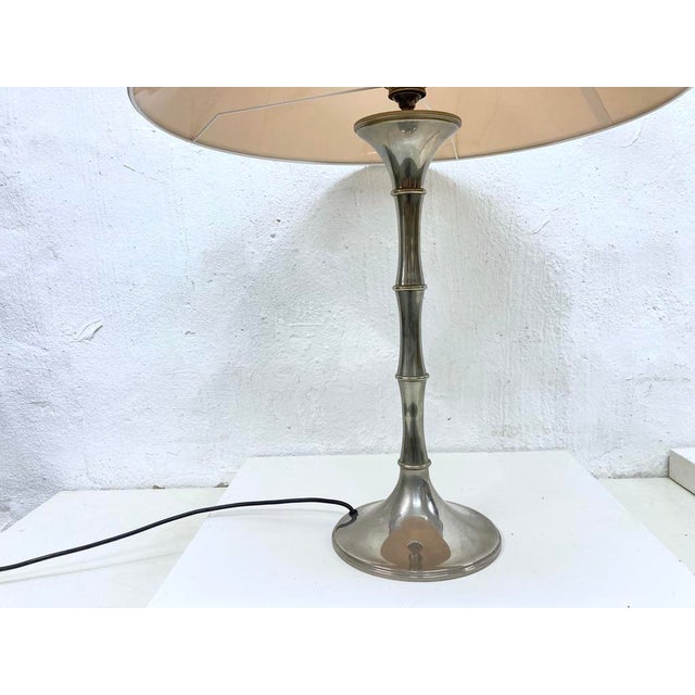 Bamboo Table Lamp by Ingo Maurer for Design M, 1970s For Sale - Image 9 of 11