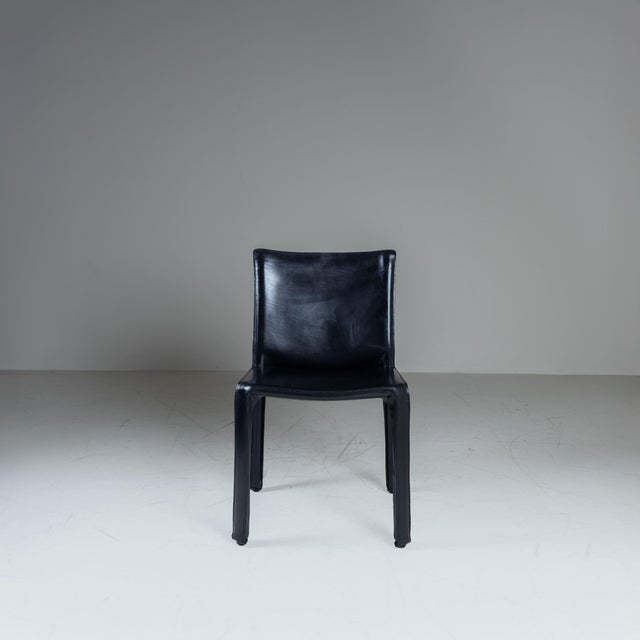 B 412 D11 CAB Chairs by Mario Bellini for Cassina, 1977, Set of 10 For Sale - Image 15 of 18
