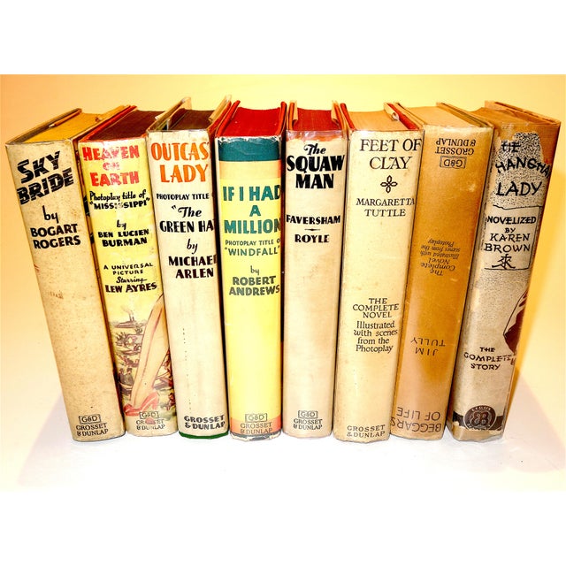 Art Deco Photoplay Edition Set of 8, Movie Tie-In Books From Major Studios, Circa Early 20th Century For Sale - Image 3 of 3