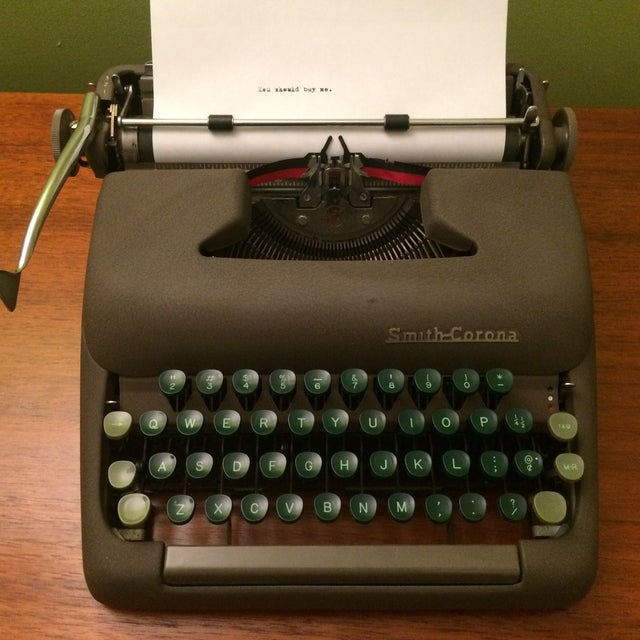 Vintage SmithCorona Sterling Typewriter & Case Chairish