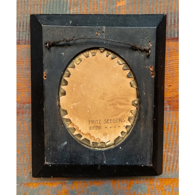 19th Century Miniature Water Portrait of Isabella Clara Eugenia After Frans Pourbus For Sale In New York - Image 6 of 7