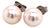 Akoya Pearl Earrings 14k White Gold Certified For Sale