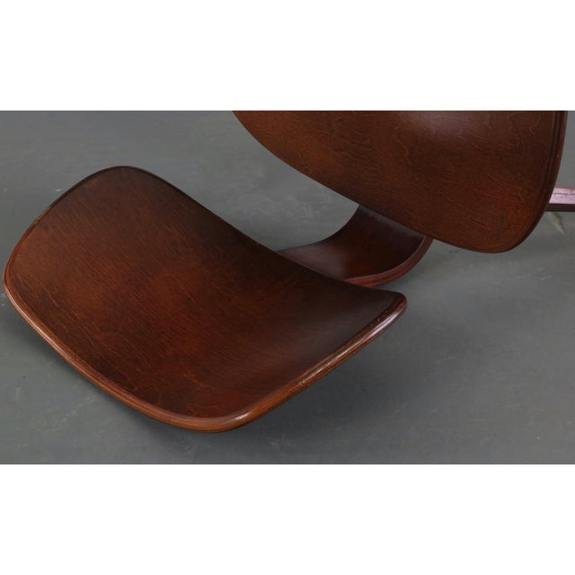 Wood 1960s Bentwood Desk Chair by Thonet For Sale - Image 7 of 13