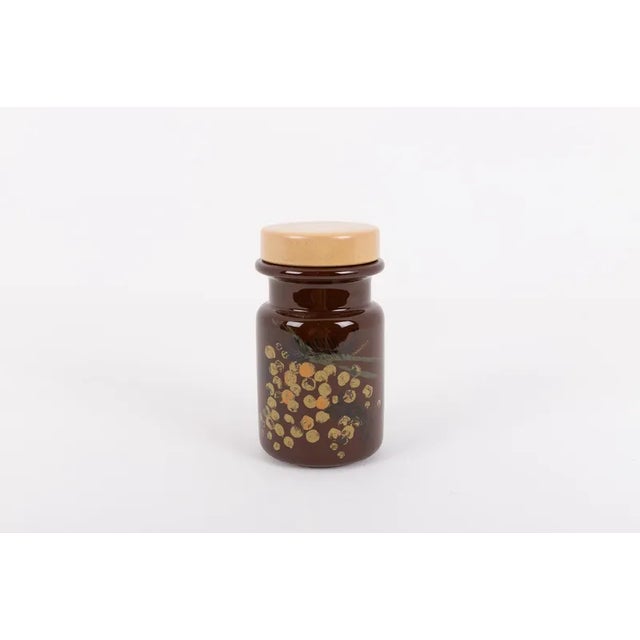 Brown Romana Jar/Pot from Arte Ceramica, Italy, 1980s For Sale - Image 8 of 8