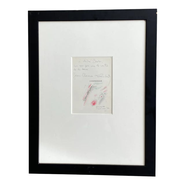 Corneille, Composition, 1960s, Original Colored Pencil Drawing For Sale