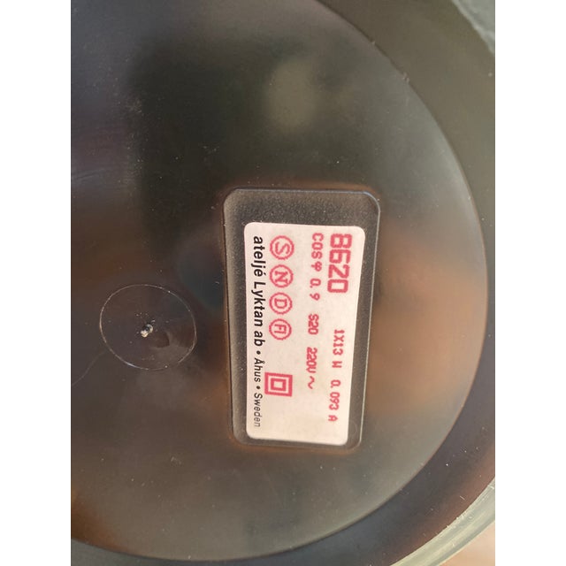 White Tube Desk Lamp by Anders Pehrson for Atelje Lyktan, 1970s For Sale - Image 16 of 17