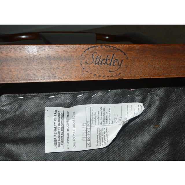 Wood Stickley Dining Chairs Set of 8 For Sale - Image 7 of 7