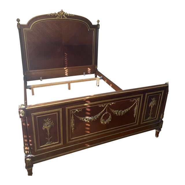 1920s Louis XVI Style Full Size Bedframe For Sale