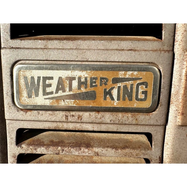 Mid-Century Modern 1947 Weather King Automotive Heater – Vintage Industrial Sculptural Object For Sale - Image 3 of 12