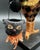 Esc Trading Co Halloween Pumpkin Head Figurine Jack O Lantern Black Cat For Sale - Image 10 of 11