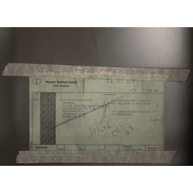 Bauhaus File Cabinet by Mauser, 1975 For Sale - Image 17 of 18