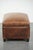 Sheepskin Ottoman with Black Piping For Sale - Image 5 of 9
