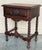 Mid 20th Century Pair of Spanish Carved Nightstands with Drawer and low crest For Sale - Image 17 of 18