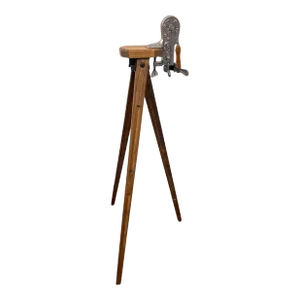 Early 20th Century Wine Bottle Opener on Tripod Stand