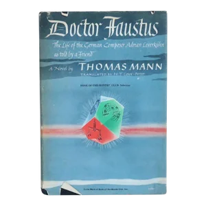 Vintage Doctor Faustus by Thomas Mann Book