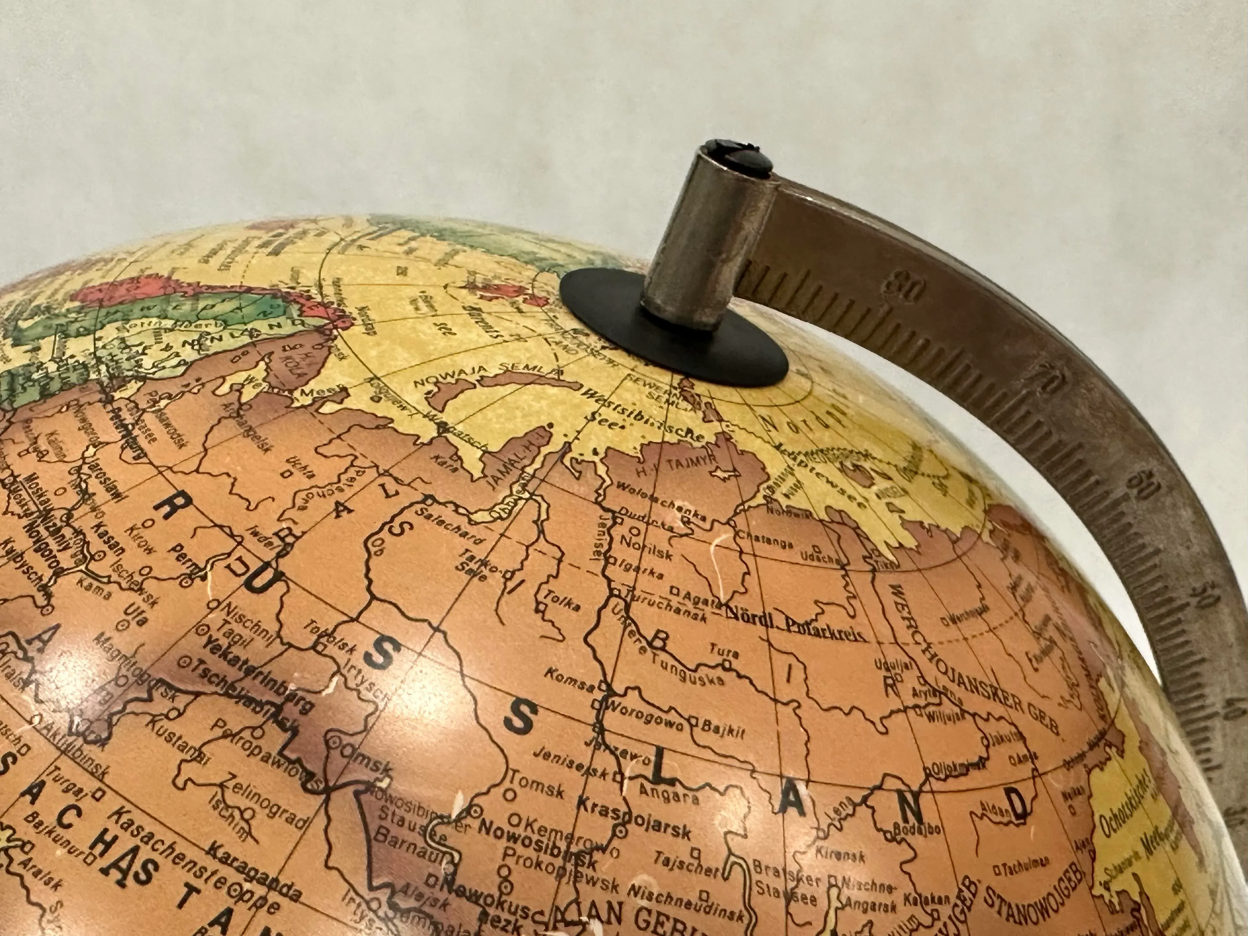 Illuminated Globe from Scan Globe A/S, Denmark, 1992 | Chairish