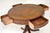 Antique Regency Style Leather Top Drum Table, 1890 For Sale - Image 4 of 12
