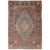 Textile Antique Persian Mohtasham Kashan Carpet, Traditional, Ivory, Blue, Green, Reds For Sale - Image 7 of 16