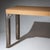 Console Table in Leather and Stainless Steel, 2000s For Sale - Image 6 of 9