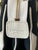 Black Vintage Kate Spade New York Black Canvas & White Leather Satchel Bag – Triple Compartment Designer Handbag With Polka Dot Lining For Sale - Image 8 of 14