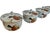 Mid 20th Century Mid-20th Century “Mouse and Cheese” Japanese Tea Cups - Set of 5 For Sale - Image 5 of 9