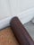 Vintage Boho Woven Rattan Wicker Scroll Arm Upholstered Bench For Sale - Image 9 of 12
