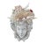 Celestial Meets the Sea, Shell Incrusted Bust-Coastal Art Sculpture For Sale