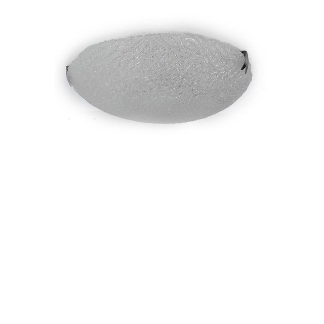 Glass Vintage Glass Ceiling Lamp For Sale - Image 7 of 7