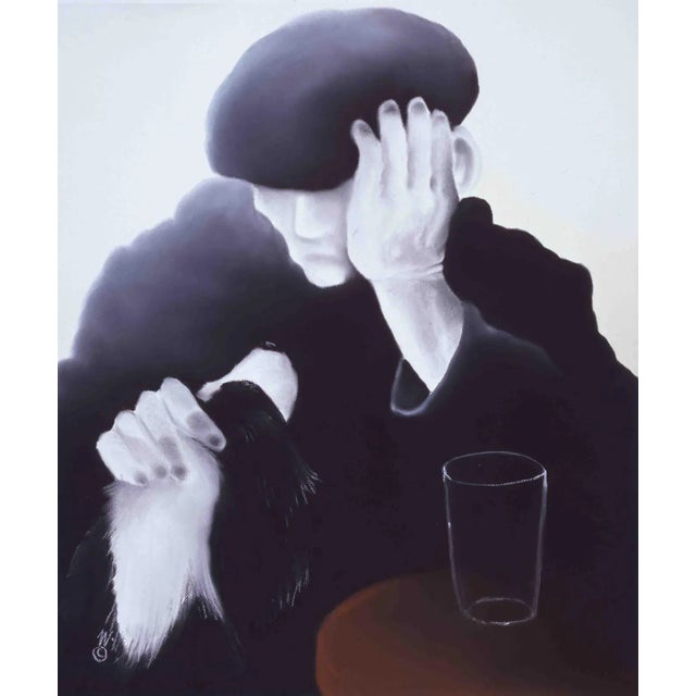 Unframed Limited Edition Lithograph on Paper. Hand signed by the artist. Paper Size: 20" x 17.50". Image Size: 13.50" x...