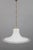 Mid-Century Modern Italian Glass and Brass Pendant Light, 1960s For Sale - Image 3 of 12