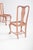 Brown Portuguese Queen Anne Dining Chairs, 1940s, Set of 6 For Sale - Image 8 of 9
