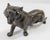 Metal 19th or 20th Century Japanese Meiji Bronze Okimono Figure of a Tiger, Signed For Sale - Image 7 of 12
