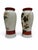 Antique Meiji Period Japanese Kutani Porcelain Dog & Berries Vases - A Pair For Sale - Image 4 of 8