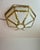 Hollywood Regency Brass Ceiling Lamp from Deknudt, Belgium, 1980s For Sale - Image 16 of 18