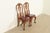 An outstanding pair of Georgian, Chippendale, or Queen Anne style side chairs or dining chairs By Kittinger, "Colonial...