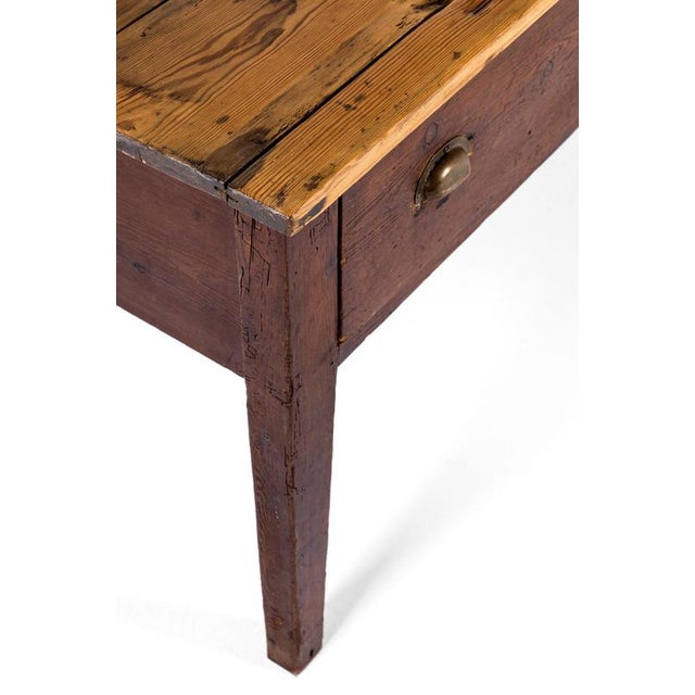 Wood Welsh Pine Preparation Table For Sale - Image 7 of 11
