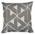 This pillow features Sierra with a knife edge finish. A handsome blend of linen, cotton and wool, this woven geometric...