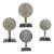 Japanese Geisha Bronze Hand Mirrors- A Set of 4 For Sale